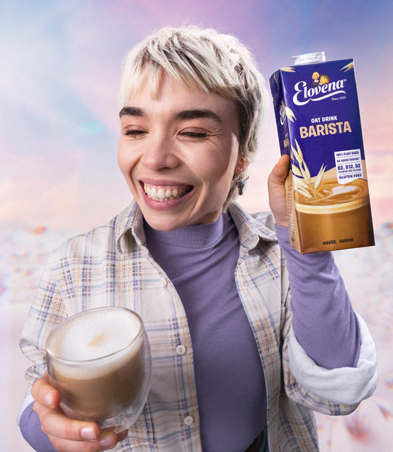 Elovena Barista oat drink